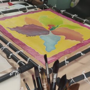 Curso intensivo de pintura en seda
