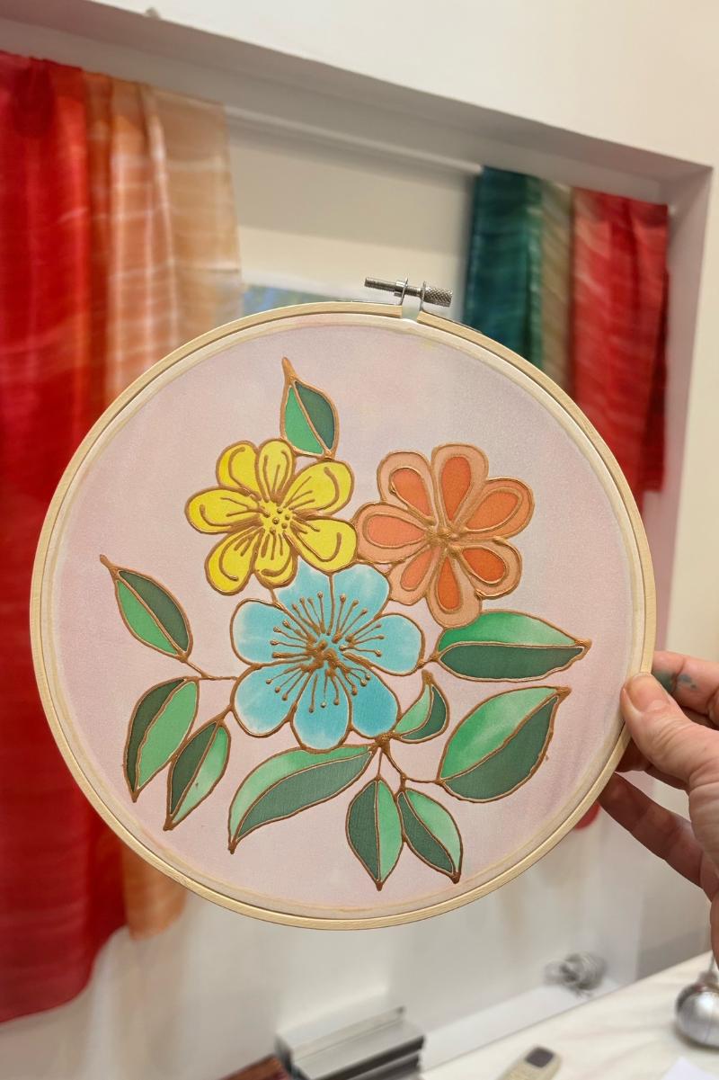 Descubre la pintura en seda